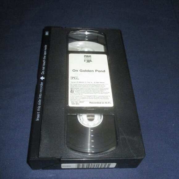 On Golden Pond (VHS, 1984 from 1981) Katharine Hepburn, Jane Fonda, Henry Fonda - Picture 5 of 5